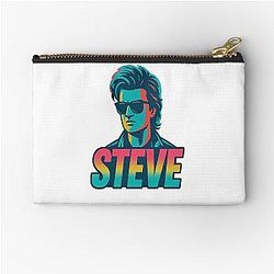 Steve Harrington - Hair Like Hellfire Style Like No One Else Zipper Pouch