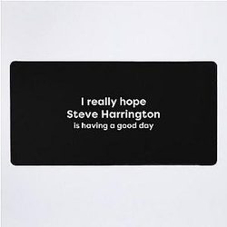 I love Steve Harrington is having a good day desk mat
