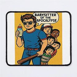 Steve Harrington: Babysitter of the Apocalypse Mouse Pad