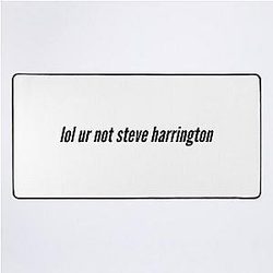 of your not steve harrington Desk Mat