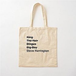 Steve Harrington Cotton Tote Bag