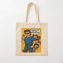 Steve Harrington: Babysitter of the Apocalypse Cotton Tote Bag