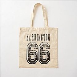 Steve HARRINGTON College Style Cotton Tote Bag