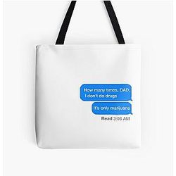 Steve Harrington on drugs All Print Tote Bag