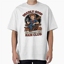 Steve Harrington Deadly Good Hair Club Edition Oversized T-Shirt