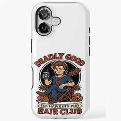 Steve Harrington Deadly Hair Club  Edition iPhone Tough Case