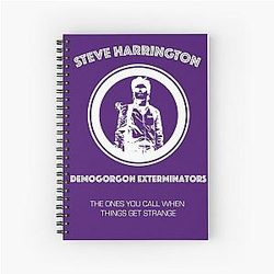 Steve Harrington Demogorgon Exterminators Notebook