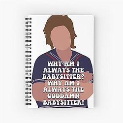 Steve Harrington Stranger Things Season 4 Shirt Sticker Notebook