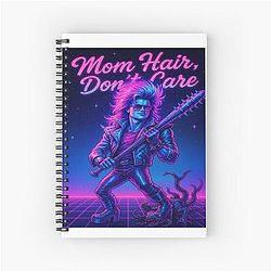 Steve Harrington - Mom Hair Retro Hero Tee Notebook