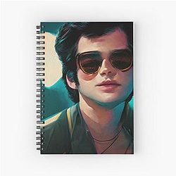 Steve Harrington for President Spiral Notebook