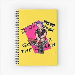 Punk Steve Harrington Spiral Notebook