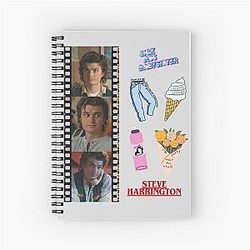 Steve Harrington Spiral Notebook