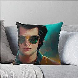 Steve Harrington Now Available in the Form of a Print Throw Pillow
