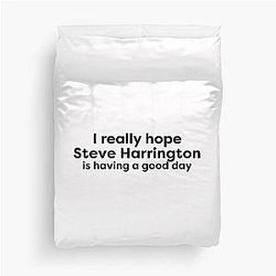 I love Steve Harrington Duvet Cover