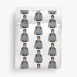 Steve Harrington Gloves Duvet Cover
