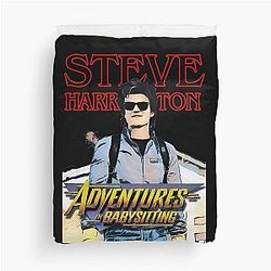 Steve Harrington Adventures in Babysitting Duvet Cover