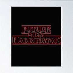 Future Mrs Steve Harrington Stranger Things Poster
