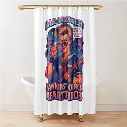 Steve Harrington Hero of Hawkins Shower Curtain