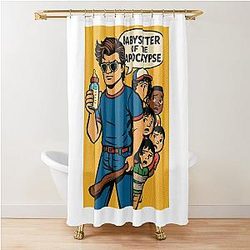 Steve Harrington: Babysitter of the Apocalypse Shower Curtain