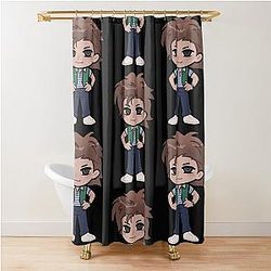 little steve harrington Shower Curtain