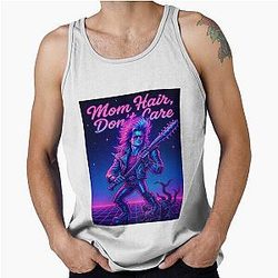 Steve Harrington Mom Hair Don't Care Retro Hero Tee Tank