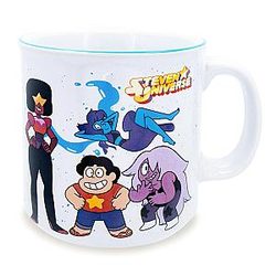 Steven Universe Crystal Gem Ceramic Camper Mug For Coffee Espresso Holds 20 Ounces
