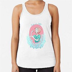 Pearl Keep It UP Steven Universe Racerback Tank Top