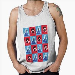 Steven Universe Ruby Sapphire Rupphire Pattern Tank