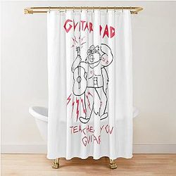 Guitar Dad Teaches You Guitar Steven Universe Shower Curtain
