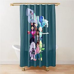Steven Universe Crystal Gems Shower Curtain