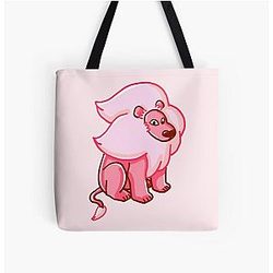 Lion from Steven Universe with Pink Highlights All Print Tote Bag