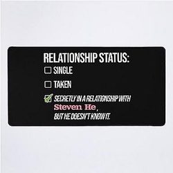 Steven He Relationship Desk Mat