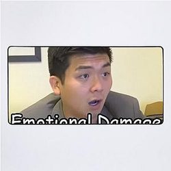 Emotional Damage Steven TikTok Desk Mat
