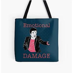 Emotional Damage Steven Whole Over Print Tote Bag