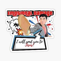 Emotional Damage Steven Meme Sticker