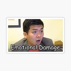 Emotional Damage Steven TikTok Sticker
