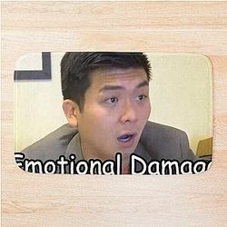 Emotional Damage Steven He TikTok Bath Mat