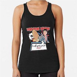 Emotional Damage Steel Meme Racerback Tank Top