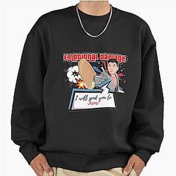 Emotional Damage Steven Meme Premium Oversized Sweatshirt