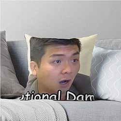 Emotional Damage on Steven's TikTok Throw Pillow