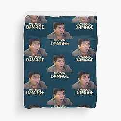 Emotional Damage Steven Duvet Cover
