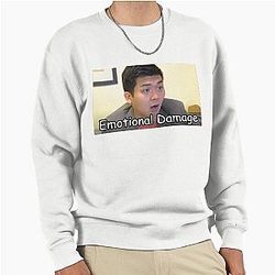 Emotional Damage Steven TikTok Pullover Sweatshirt