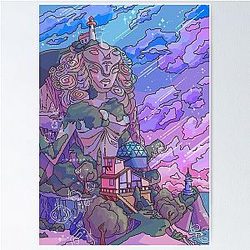 Steven Universe Temple Sunset Poster