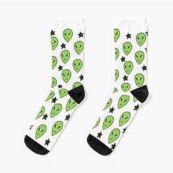 Peridot Alien Universe Inspired Socks