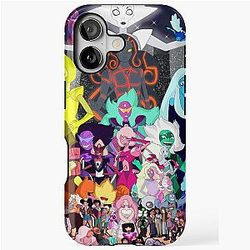 Steven Universe Fan Art tribute Every Main Character iPhone Tough Case