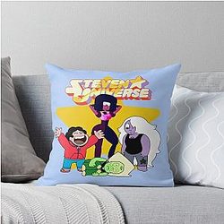 Steven Universe Crystal Gems Throw Pillow