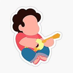 Steven Universe Ukulele Sticker