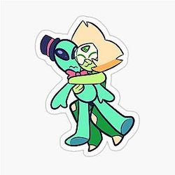 Alien Love Peridot Steven Universe Sticker