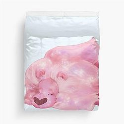 Sleeping Lion Steven Universe Duvet Cover