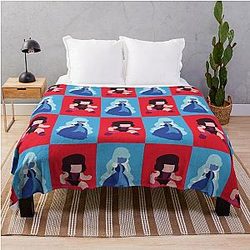 Steven Universe Ruby Pattern Throw Blanket